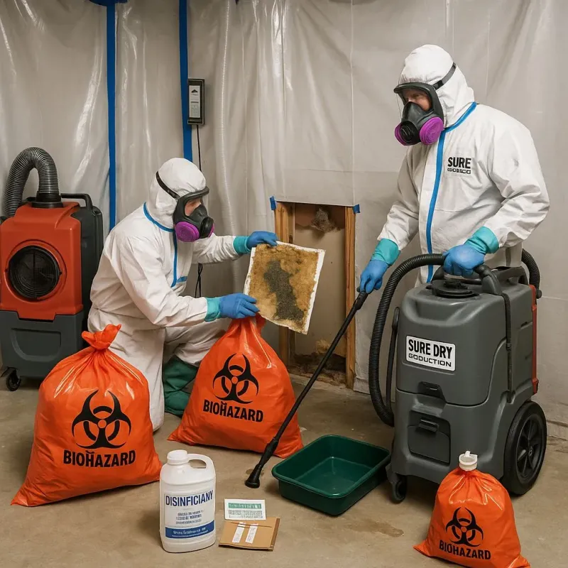 Contaminated Water Handling Protocols process in Hartley, IA